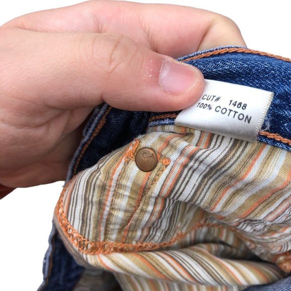 VINTAGE J Brand Jeans Size 33 MALLOY Blue - Picture 6 of 10